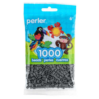 1,000 Perler Beads - Steel