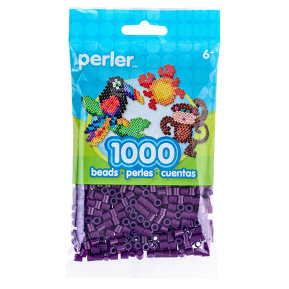 1,000 Perler Beads - Deep Purple