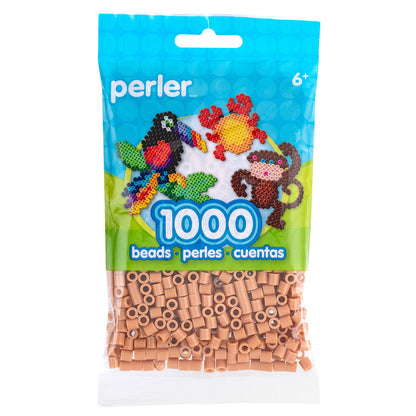 1,000 Perler Beads - Beige
